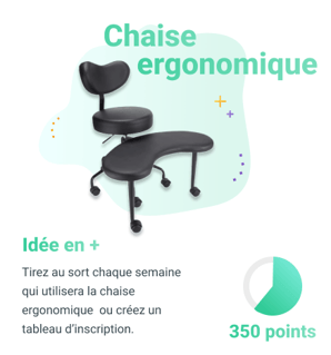 Ambassadeur Chaise ergonomique
